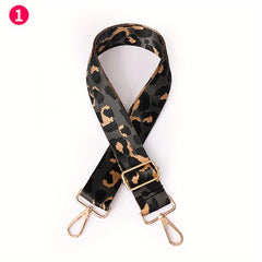 Adjustable Leopard Shoulder Bag Strap for Wide Purse