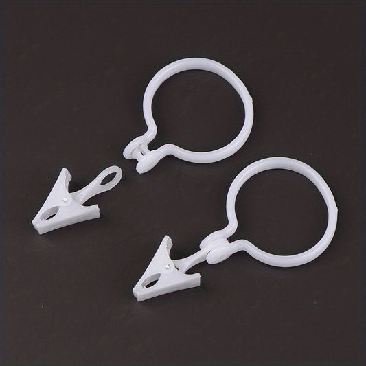 10Pcs Plastic Curtain Buckle Clip Home Supplies