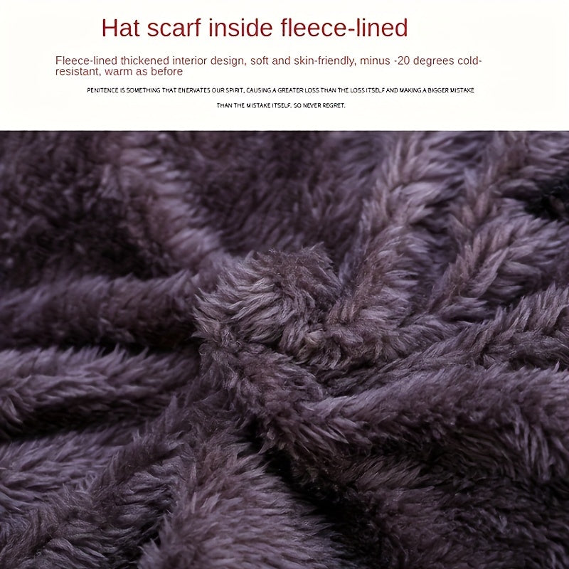 Kids Winter Knitted Hat & Scarf Set, Ages 4-10