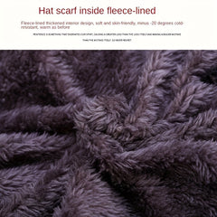 Kids Winter Knitted Hat & Scarf Set, Ages 4-10