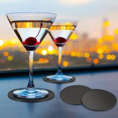 8pcs Silicone Coasters For Drinks Non Slip Mats Home And Bar Coasters