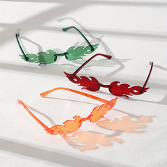 5 Pairs Colorful Sunglasses for Summer Beach Vacation Buddy Sharing Outfit