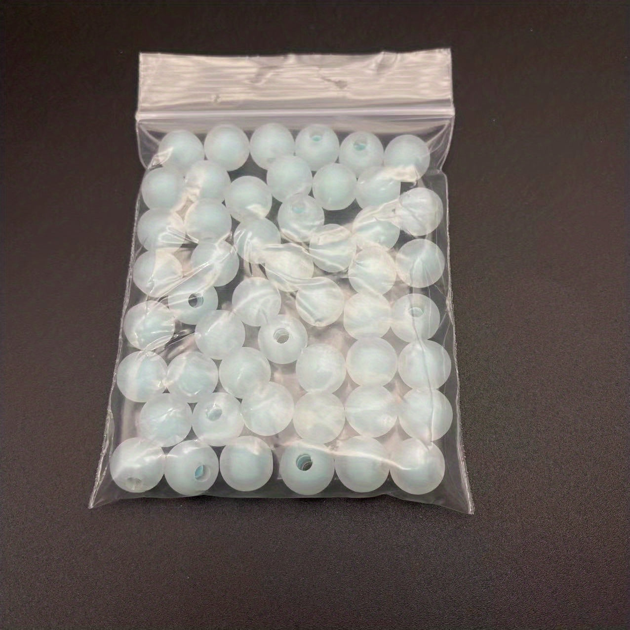 50pcs Macaron Colorful 10mm DIY Beads Women Jewelry Making