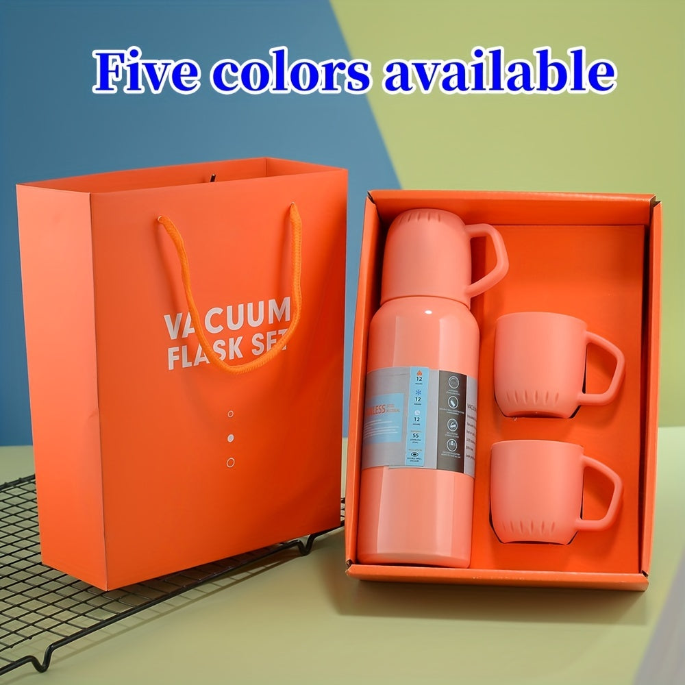 Stainless Steel Vacuum Insulated Cup 3 in 1 w/ 2 Extra Lids