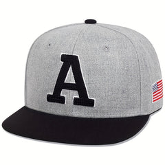 A Embroidery Flag Patch Unisex Baseball Cap Hip Hop Sunshade Dad Hat