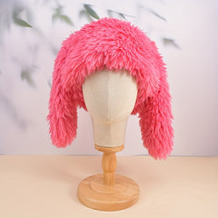 Bunny Plush Hat With Long Ears Beanie Hat Halloween Gift