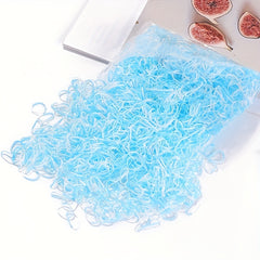 500pcs Hair Tie Ponytail Holders Hair Bands for Baby Girls