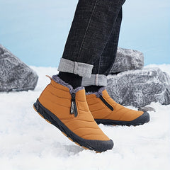 Women's Winter Snow Boots Soft Sole Waterproof Fashionable Warm Ankle Boots