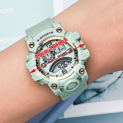 Unisex Military Watch Multifunction Waterproof Alarm Clock