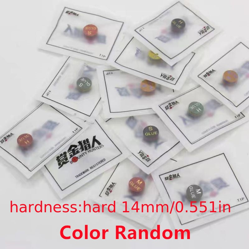 11 14mm Billiards Leather Head Six Layer Head Random