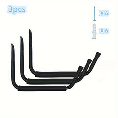 Metal Wall Mounted Storage Hook Rack for Surfboard Snowboard Skateboard