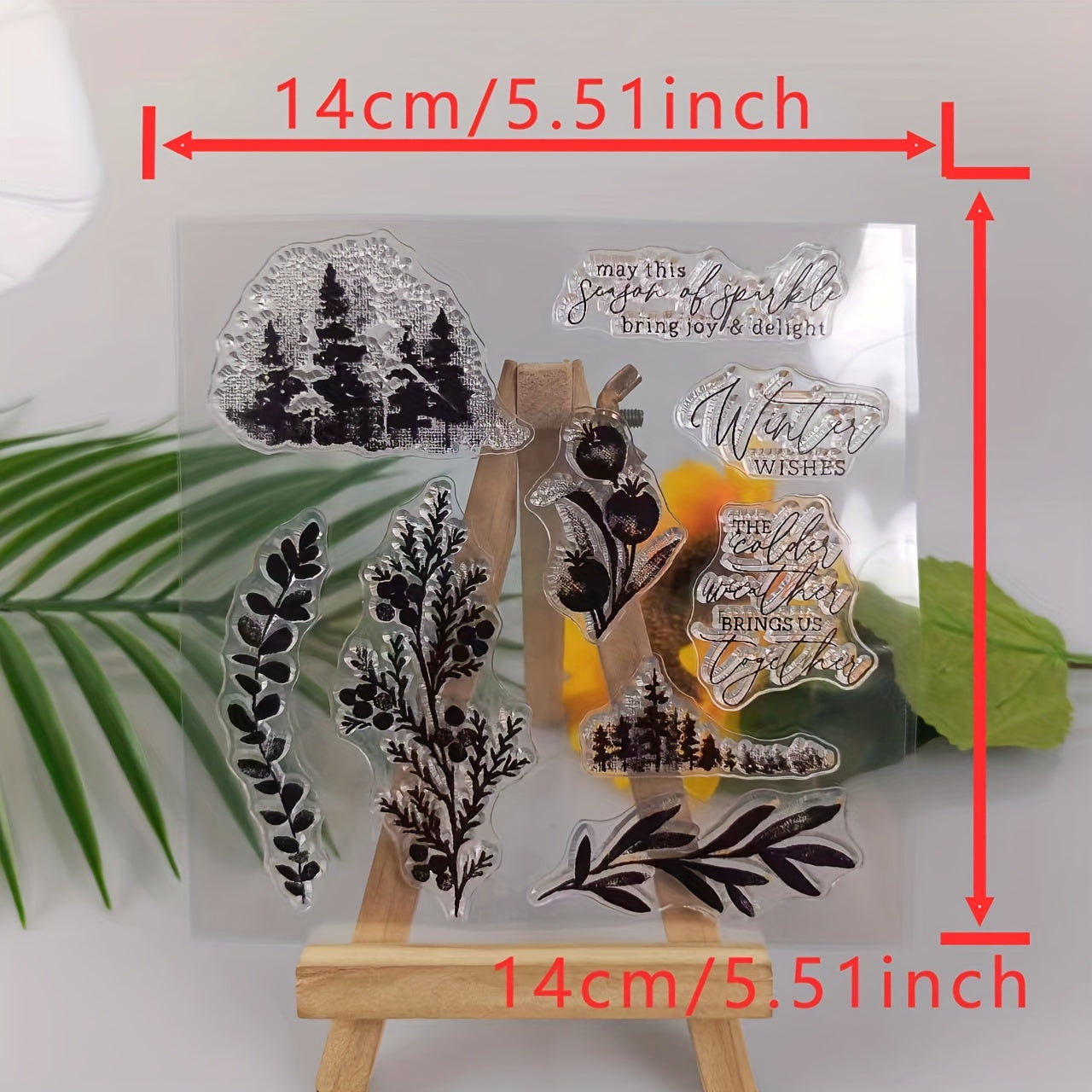 Tree Grass Metal Cutting Dies and Stamps for Scrapbooking