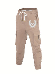 Men's Drawstring Cargo Joggers For Spring Summer Outdoor