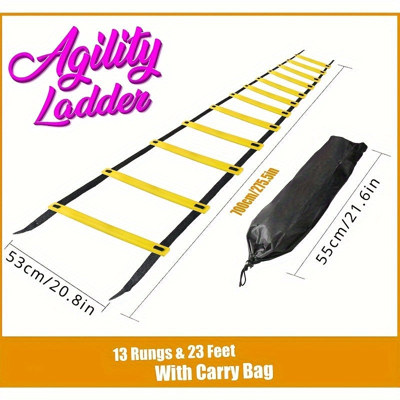 7m Youth Agility Ladder with Portable Bag