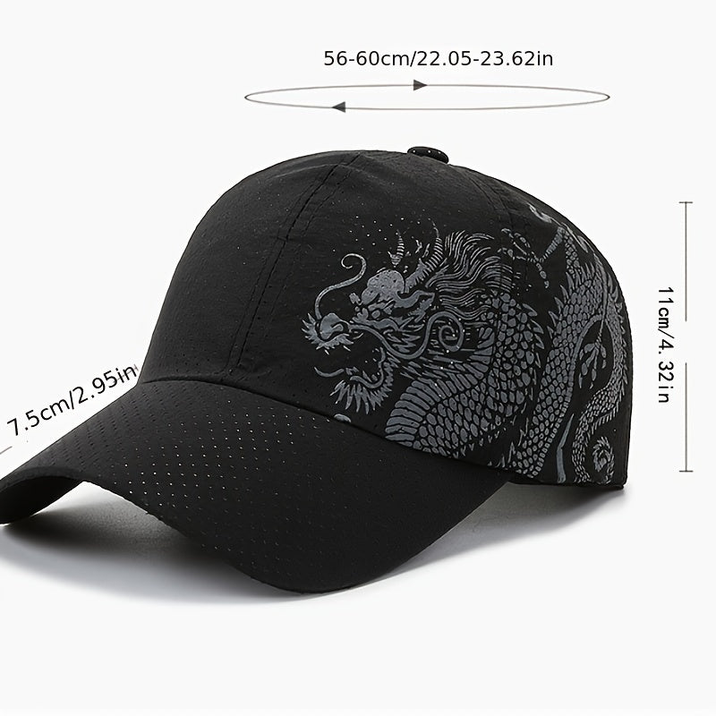 Summer Dragon Baseball Cap in 6 Colors