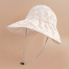 Lace Flower Bucket Hat Sunshade Basin Hat
