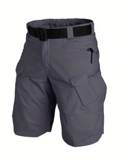 Men Camo Cargo Shorts Military Army Tactical Pants