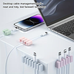 Silicone Cable Organizer Charging Cable Storage Data Cable Protection