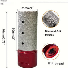 Diamond Finger Bit Coated Milling Bit for Tile Grinder Enlarging Holes M1