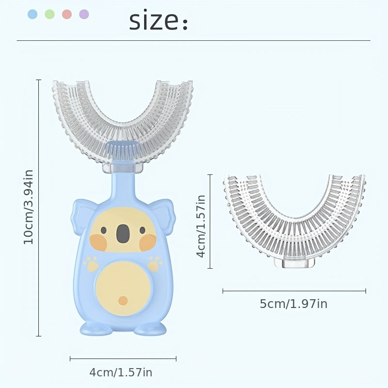 Baby Toothbrush Molar Stick For Baby With Pacifier, 0-2 Years Old