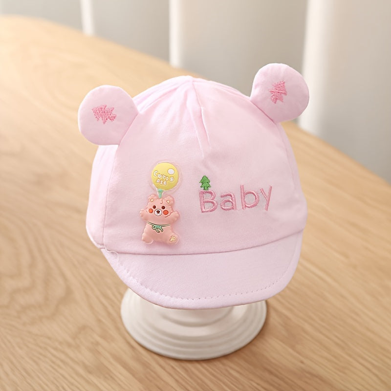 Sunshade Bear Baseball Cap for Boys and Girls