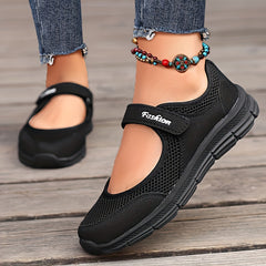 Women's Breathable Walking Shoes Letter Pattern Sneakers
