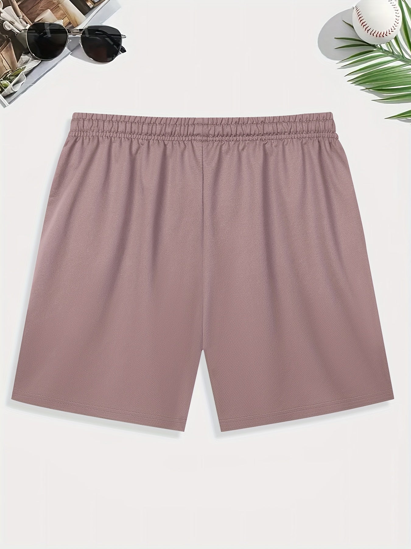 Men's Death Row Print Shorts Casual Stretch Drawstring Shorts