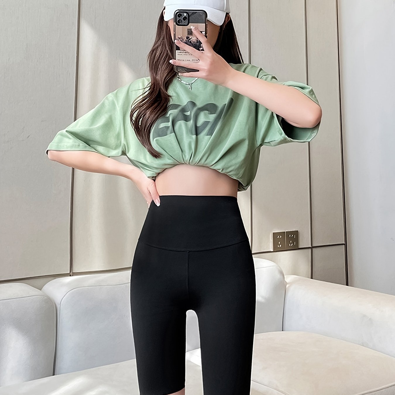 Seamless High Waist Yoga Shorts