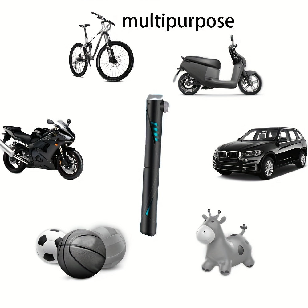 Mini Portable High Pressure Air Pump for Football Basketball Inflatable Toy