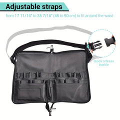 Makeup Brush Bag Waist Pack with Multiple Pockets