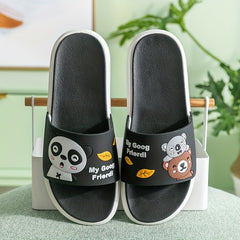 Men's Lightweight Non Slip Slides Open Toe Shoes