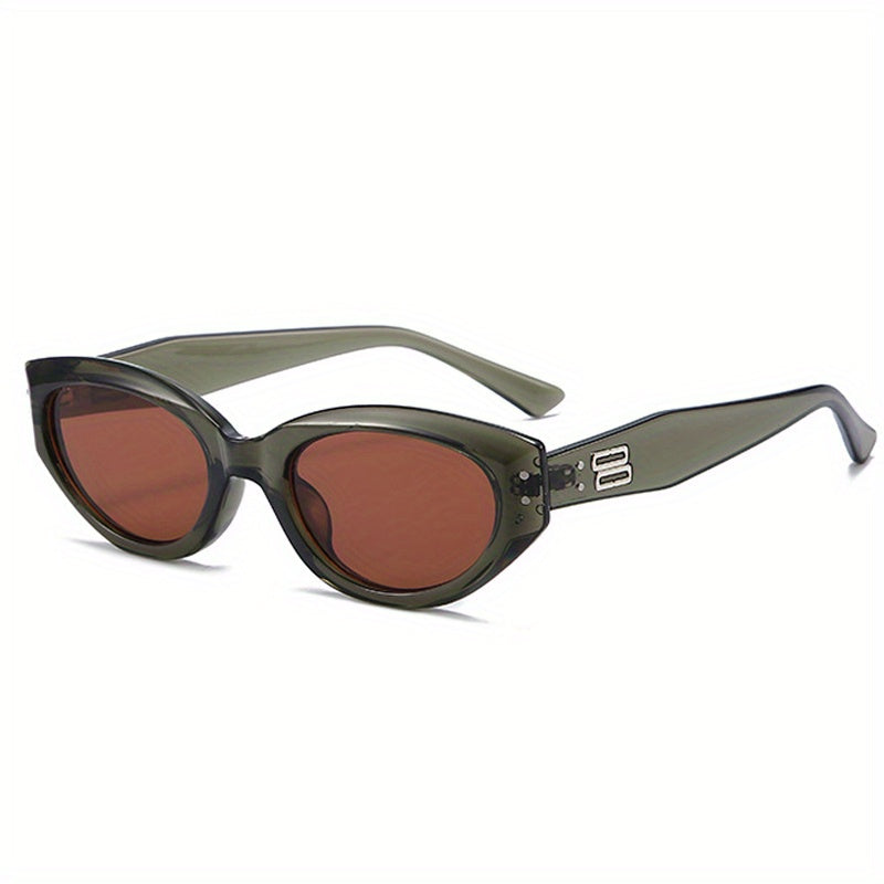 Men's Cat Eye Shape Sunglasses Vintage PC Sunglasses