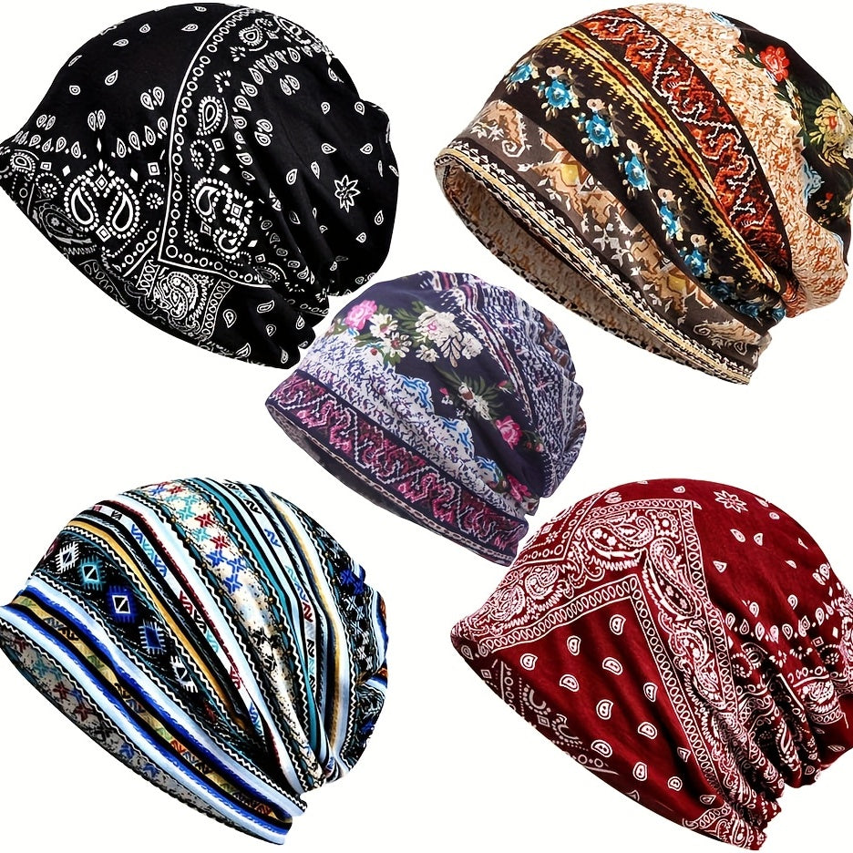 Chemo Headwear Hats Slouchy Beanie Cap Scarf