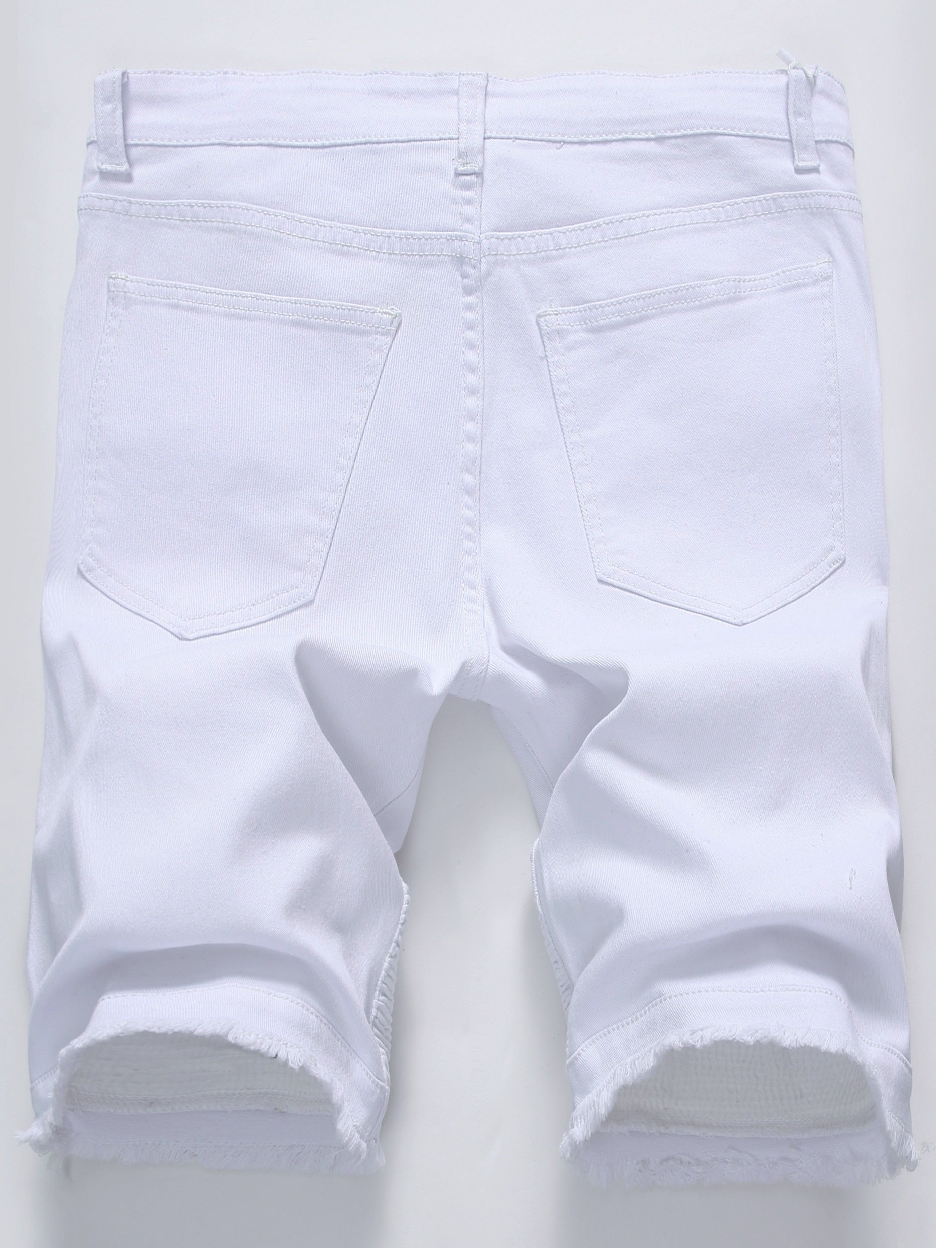 Men's Casual Denim Shorts with Pockets