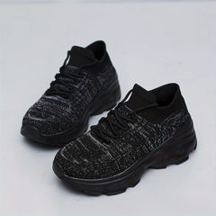 Mesh Lightweight Running Shoes Heighten Shock Absorption Sneakers