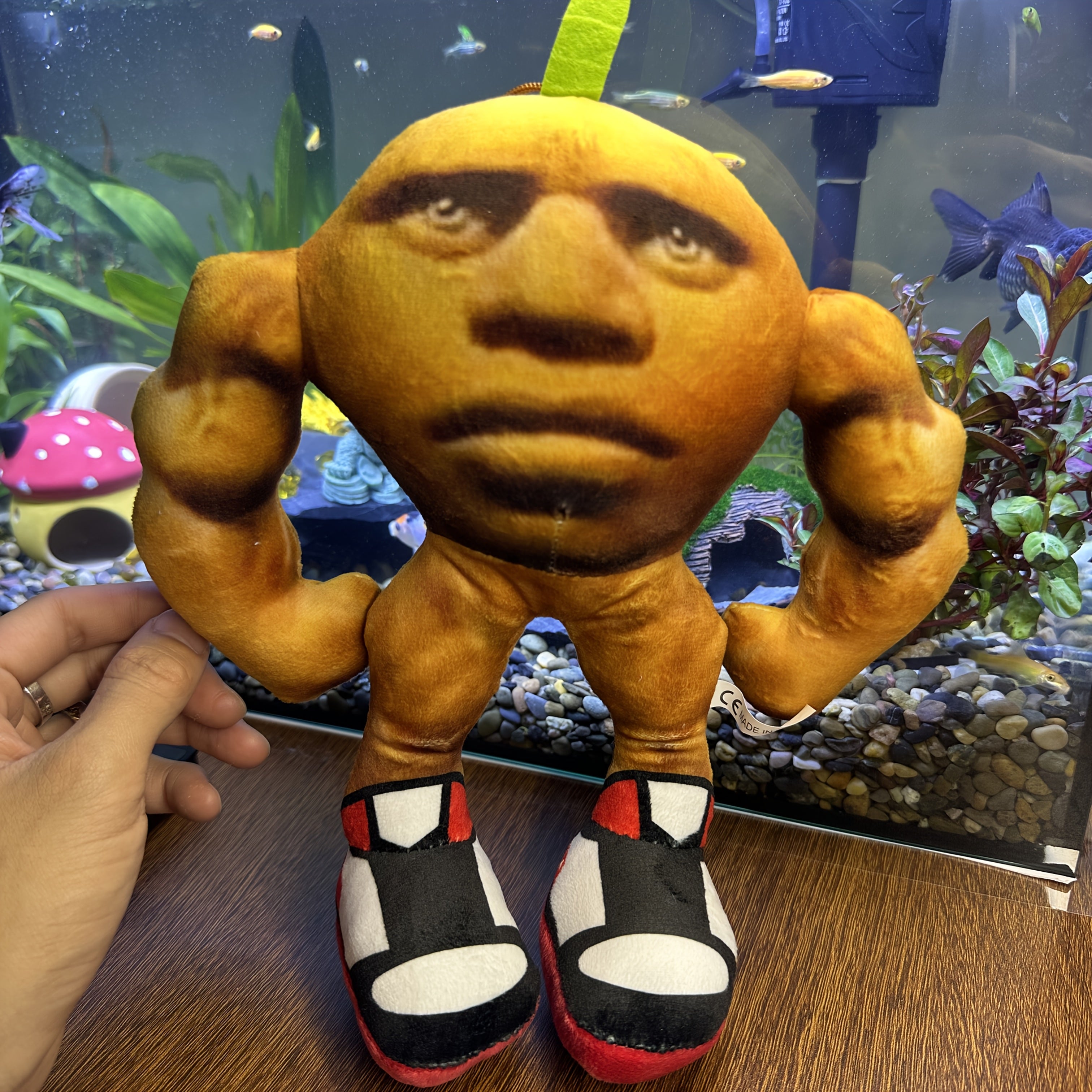 Anime Doll Gift Soft Plush Doll Expressive Eyes Stuffed Animal for Gamers