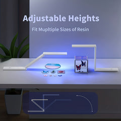 54W UV Resin Light Lamp Wireless & Foldable 3 in 1 Uses Jewelry DIY Craft Decor