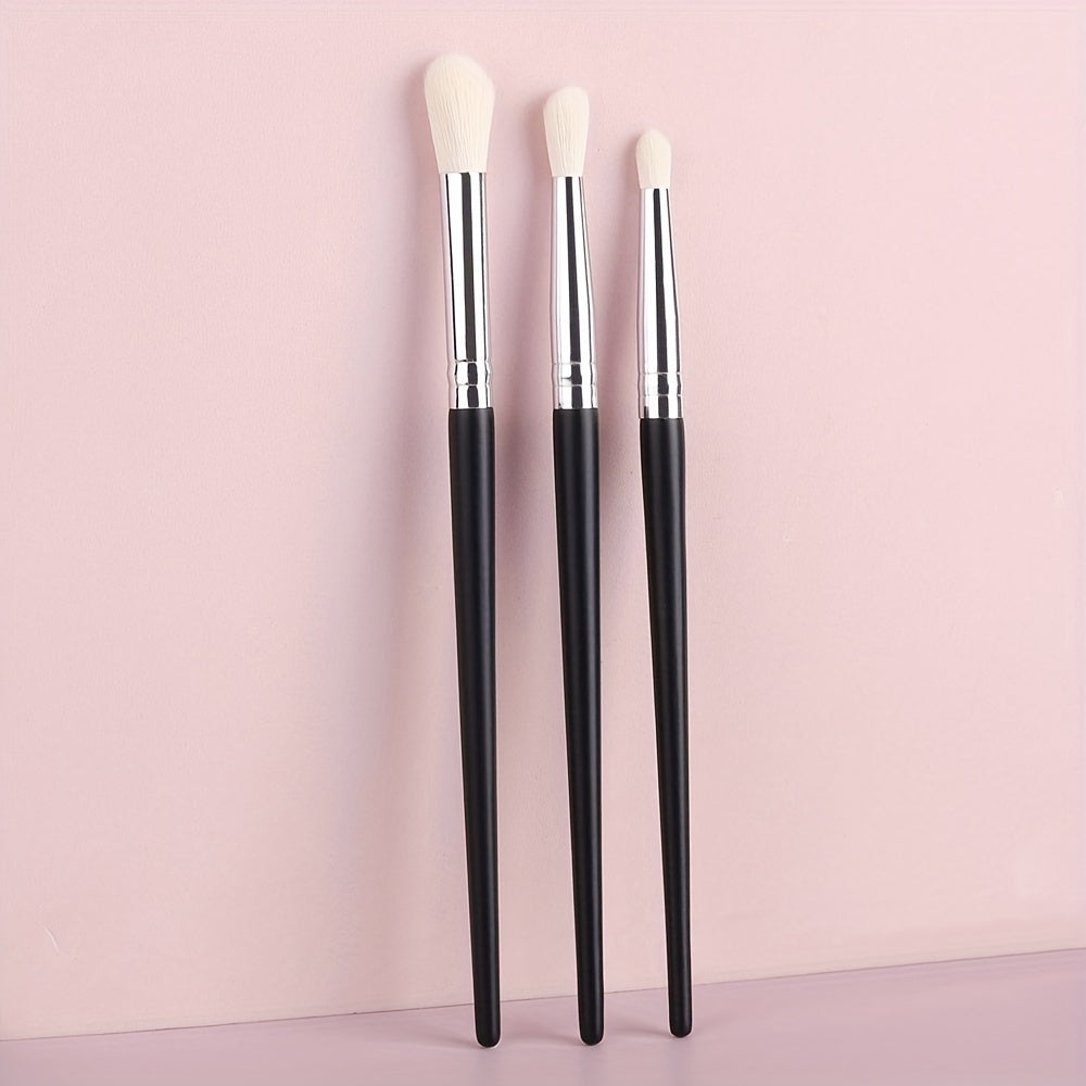 3pcs Eyeshadow Brush Makeup Brush Set Eye Brush Nose Shadow Brush