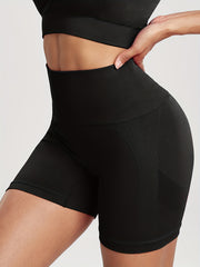 High Waist Skinny Shorts for Women
