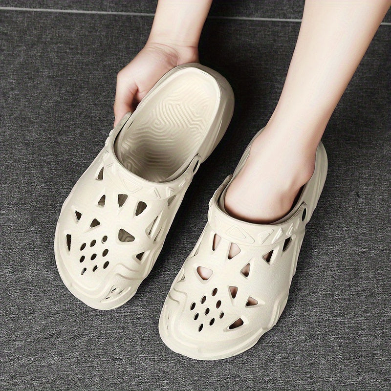 Men's Lightweight Comfy Clogs Non Slip Garden Shoes Summer