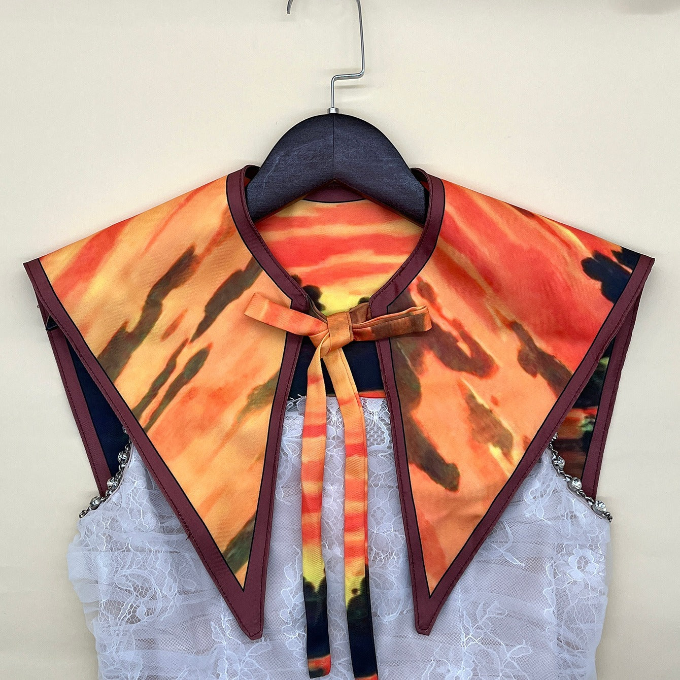 Faux Collar Square Collar Shawl Detachable Collar For Women Girls