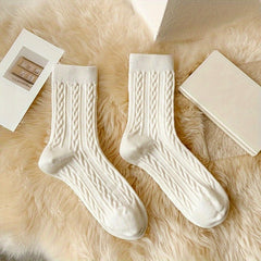 1 Pair Thick Warm Long Socks for Autumn Winter