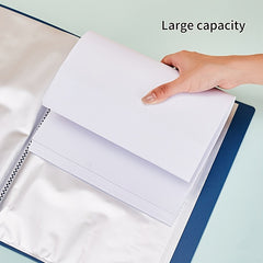 10pcs Retro A4 Document Folder File Storage Folder