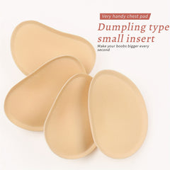 3 Pairs Sponge Bra Insert Pads Anti-convex Enhancer Women's Lingerie