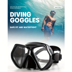 Diving Mask Scuba Snorkeling Dive Mask Goggles for Snorkeling Swimming