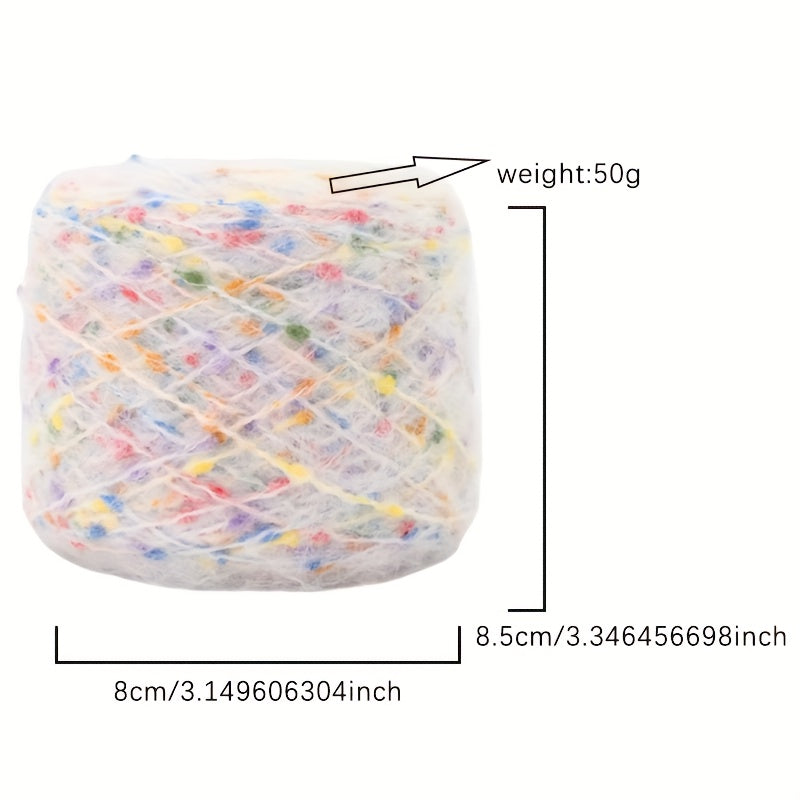 Soft Mohair Wool Ball for DIY Knitting and Crocheting