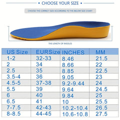 Children's Flat Feet Correction Insoles Heel Flip Arch Corrector