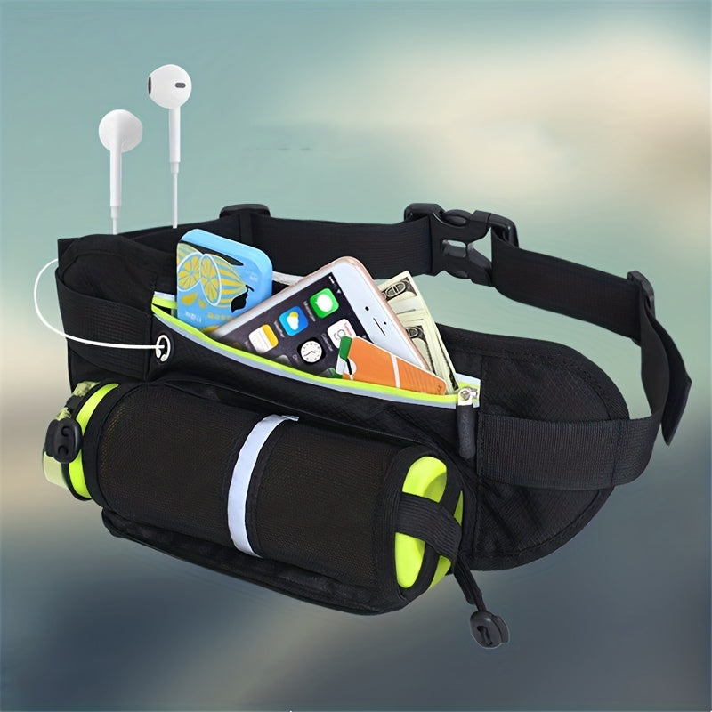 Sports Waist Bag for Men and Women with Phone Pouch