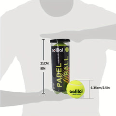 3pcs Set Portable Sports Tennis Ball for Outdoor Training