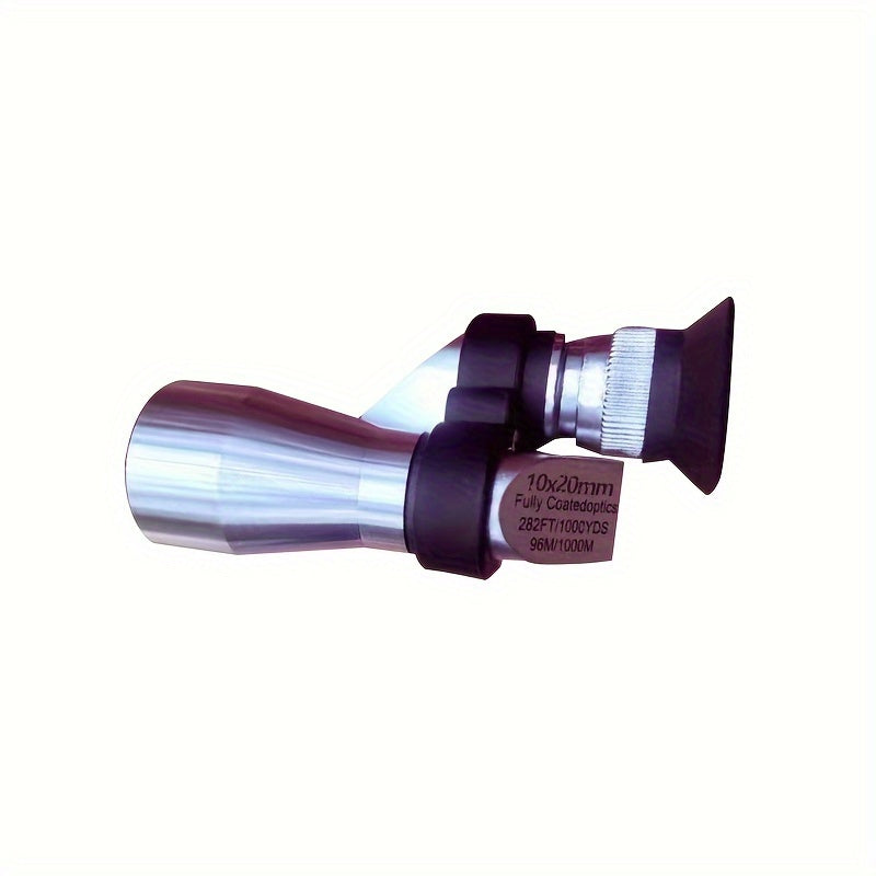 Metal Corner 10x20 Mini Monocular Telescope for Mobile Phone Photography